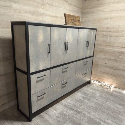Комод в стиле Лофт К-070