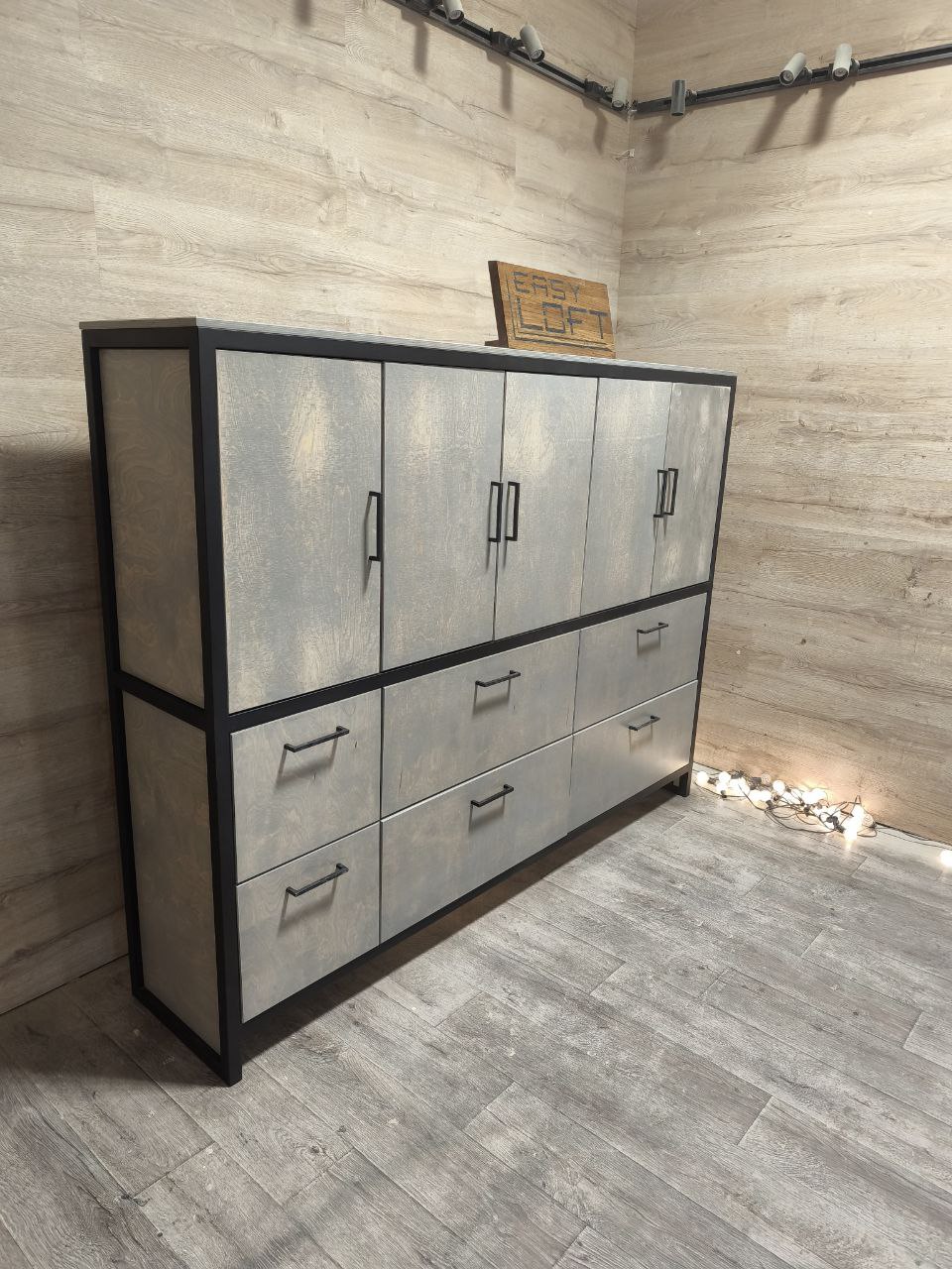 Комод в стиле Лофт К-070