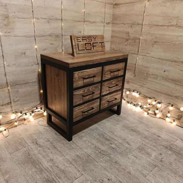 Комод в стиле Лофт К-072