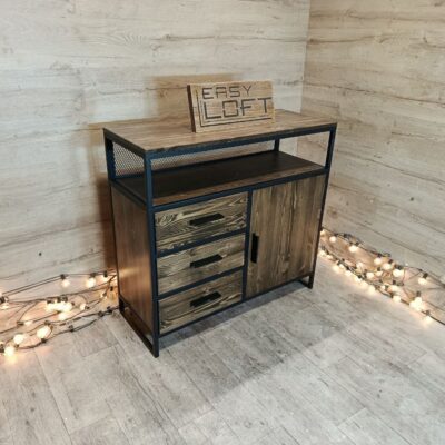 Комод в стиле Лофт К-075