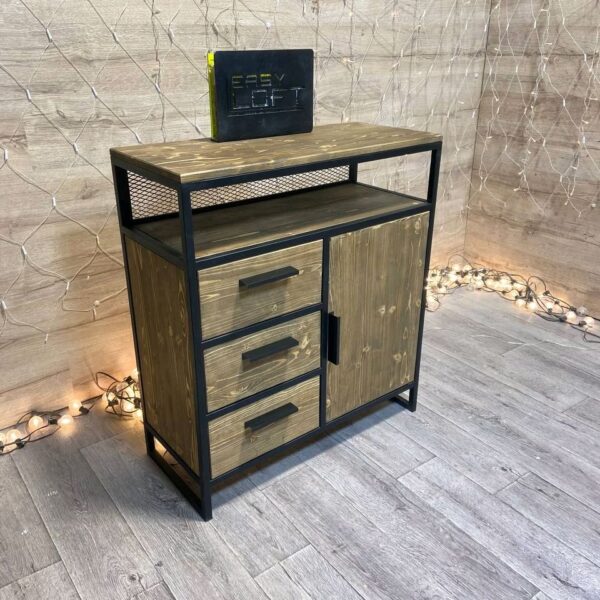 Комод в стиле Лофт К-077