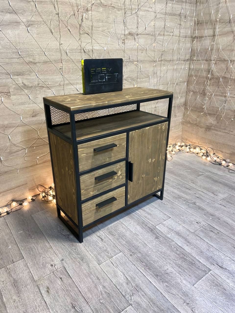 Комод в стиле Лофт К-077