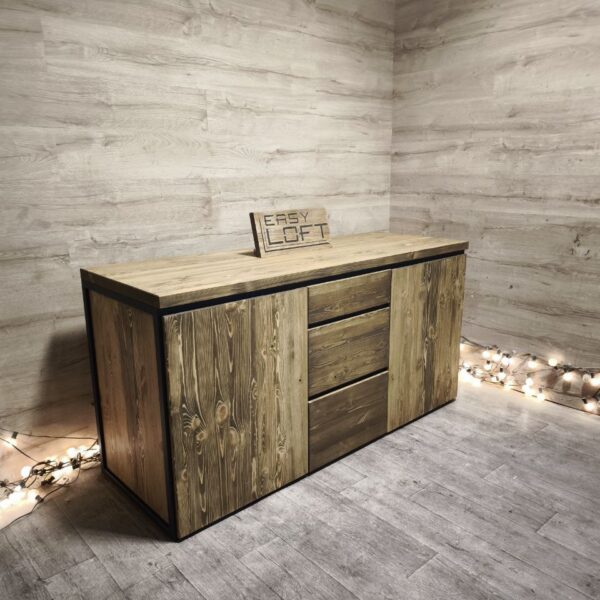 Комод в стиле Лофт К-078
