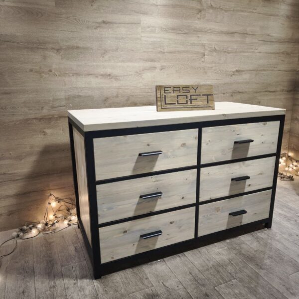 Комод в стиле Лофт К-079