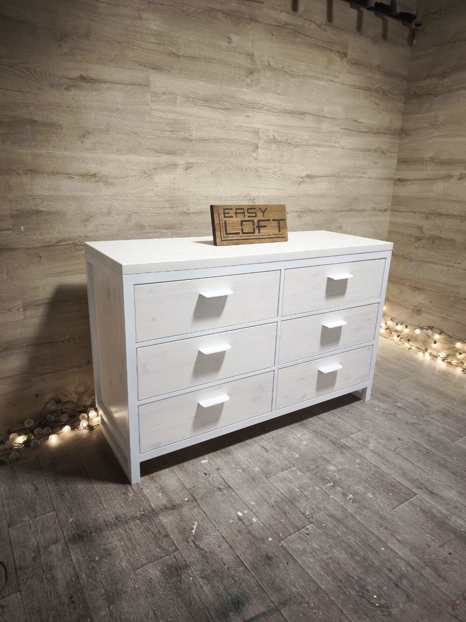 Комод в стиле Лофт К-082