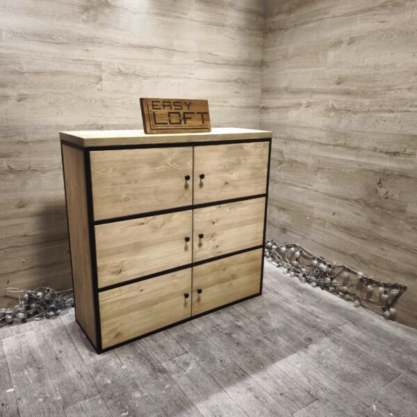 Комод в стиле Лофт К-083