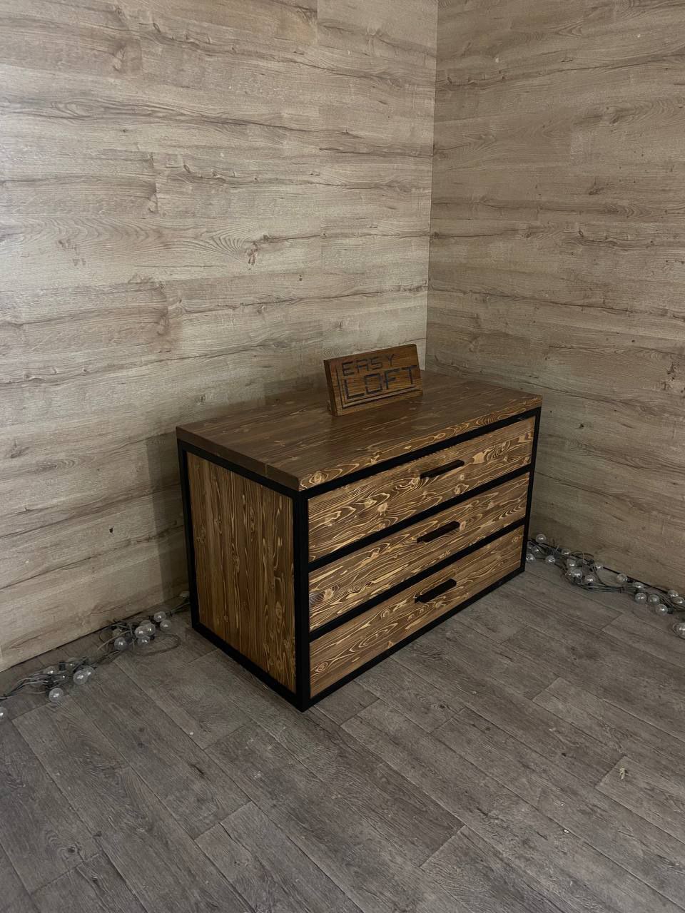 Комод в стиле Лофт К-085