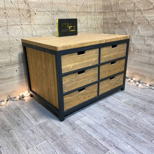 Комод в стиле Лофт К-086