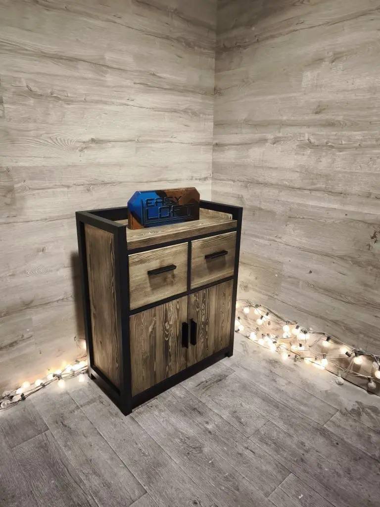 Комод в стиле Лофт К-090