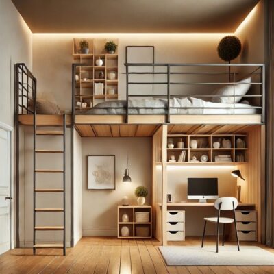 Комплект мебели для спальни и детской с кроватью