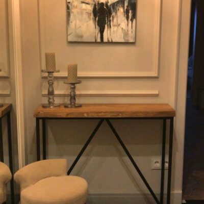 Консоль в стиле Лофт Х-011