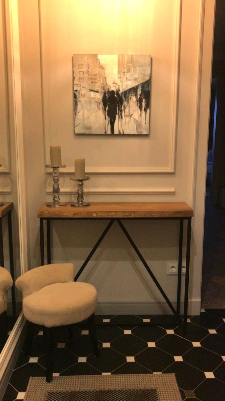 Консоль в стиле Лофт Х-011