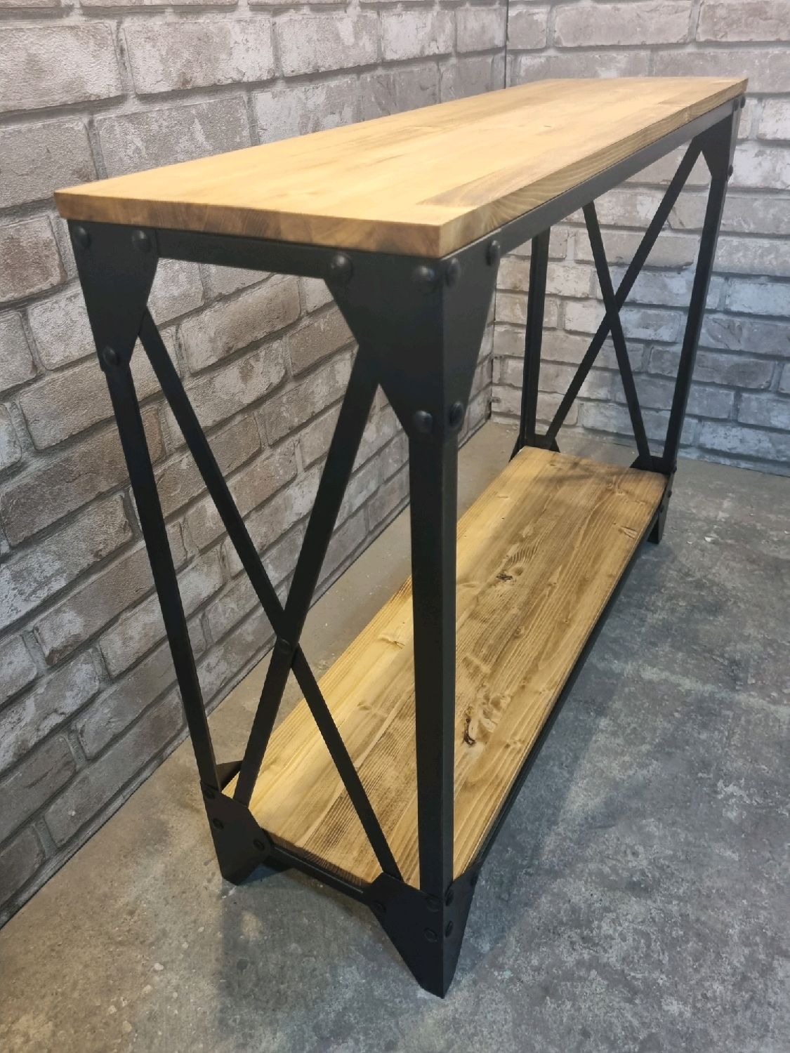 Консоль в стиле Лофт Х-024