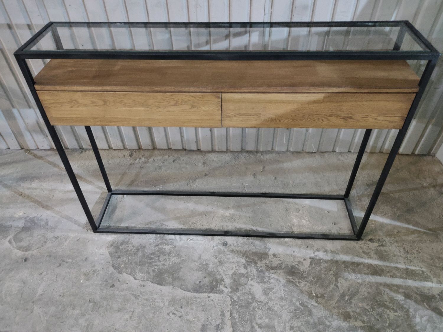 Консоль в стиле Лофт Х-027