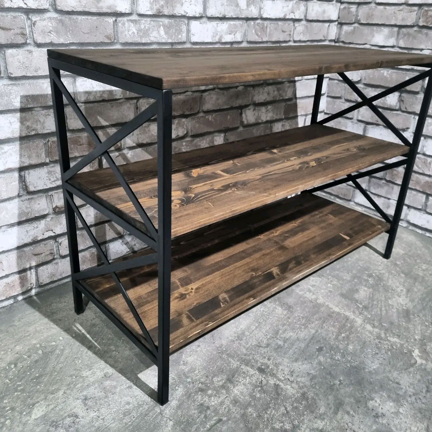 Консоль в стиле Лофт Х-029