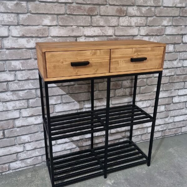 Консоль в стиле Лофт Х-030