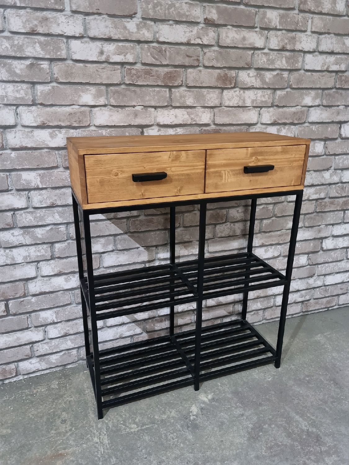 Консоль в стиле Лофт Х-030