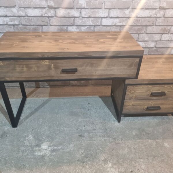 Консоль в стиле Лофт Х-035