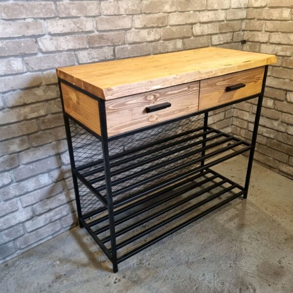 Консоль в стиле Лофт Х-037