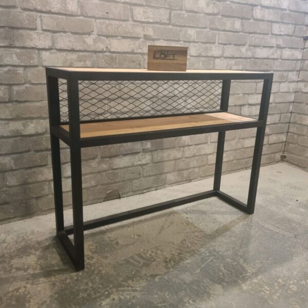 Консоль в стиле Лофт Х-040