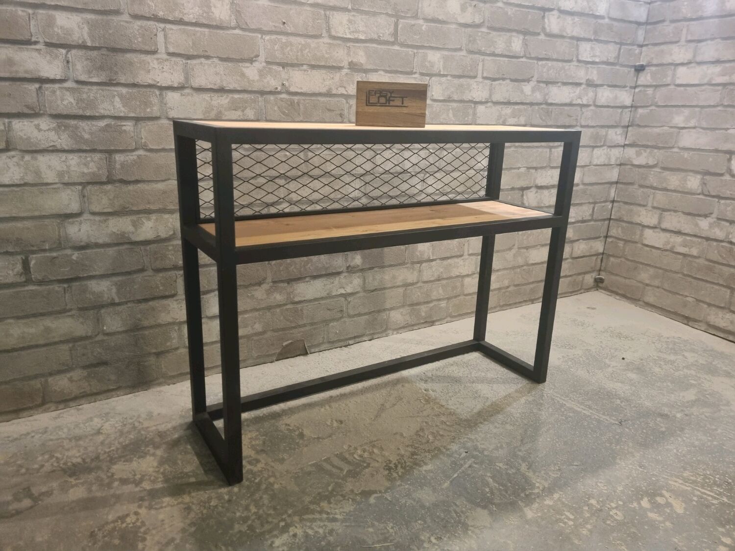 Консоль в стиле Лофт Х-040