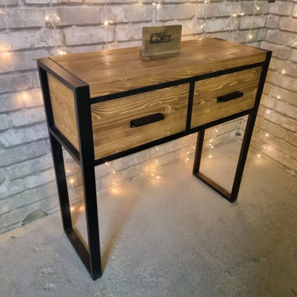 Консоль в стиле Лофт Х-041