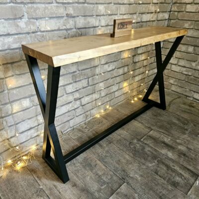 Консоль в стиле Лофт Х-046