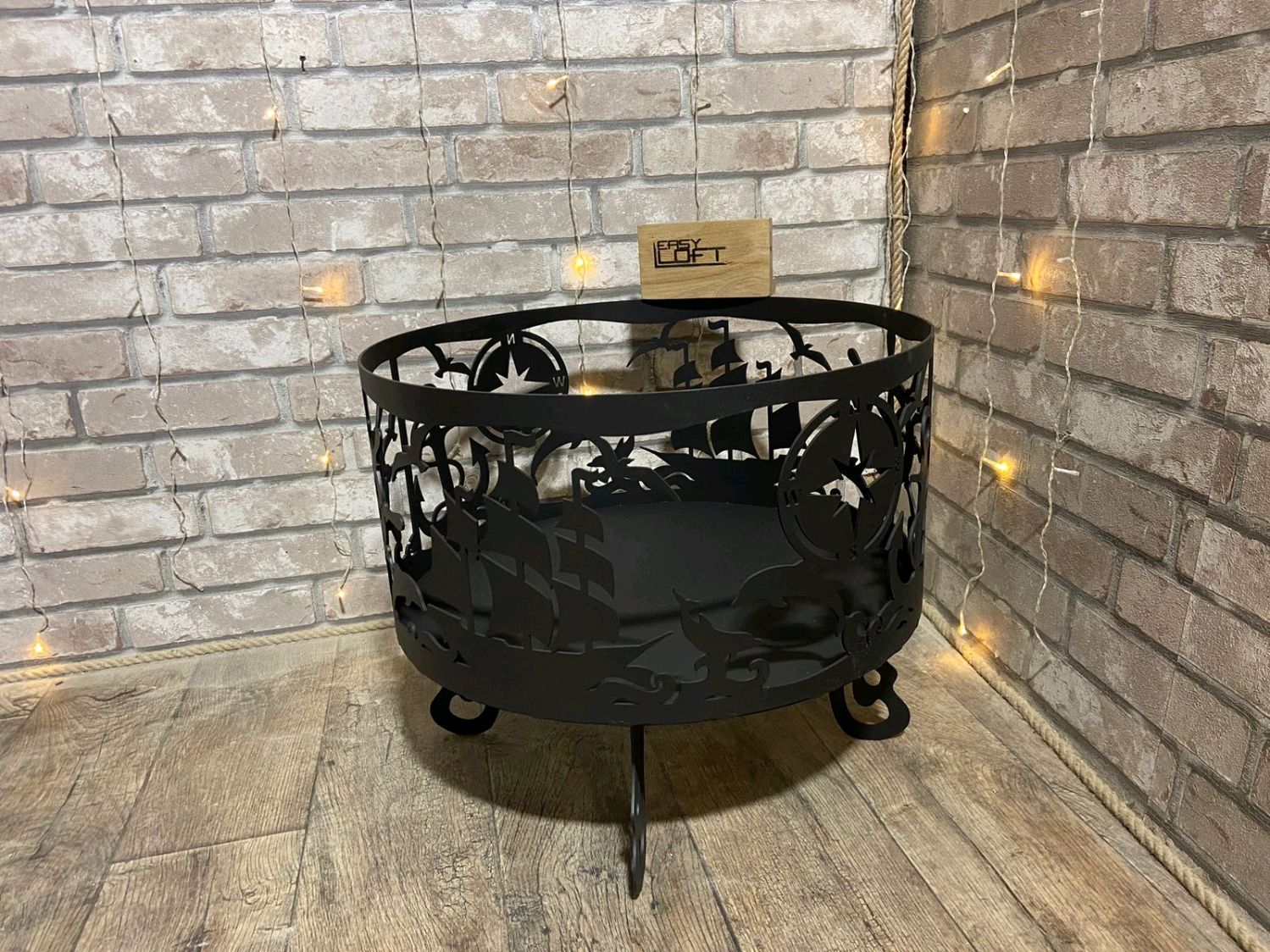 Костровая чаша в стиле Лофт А-003