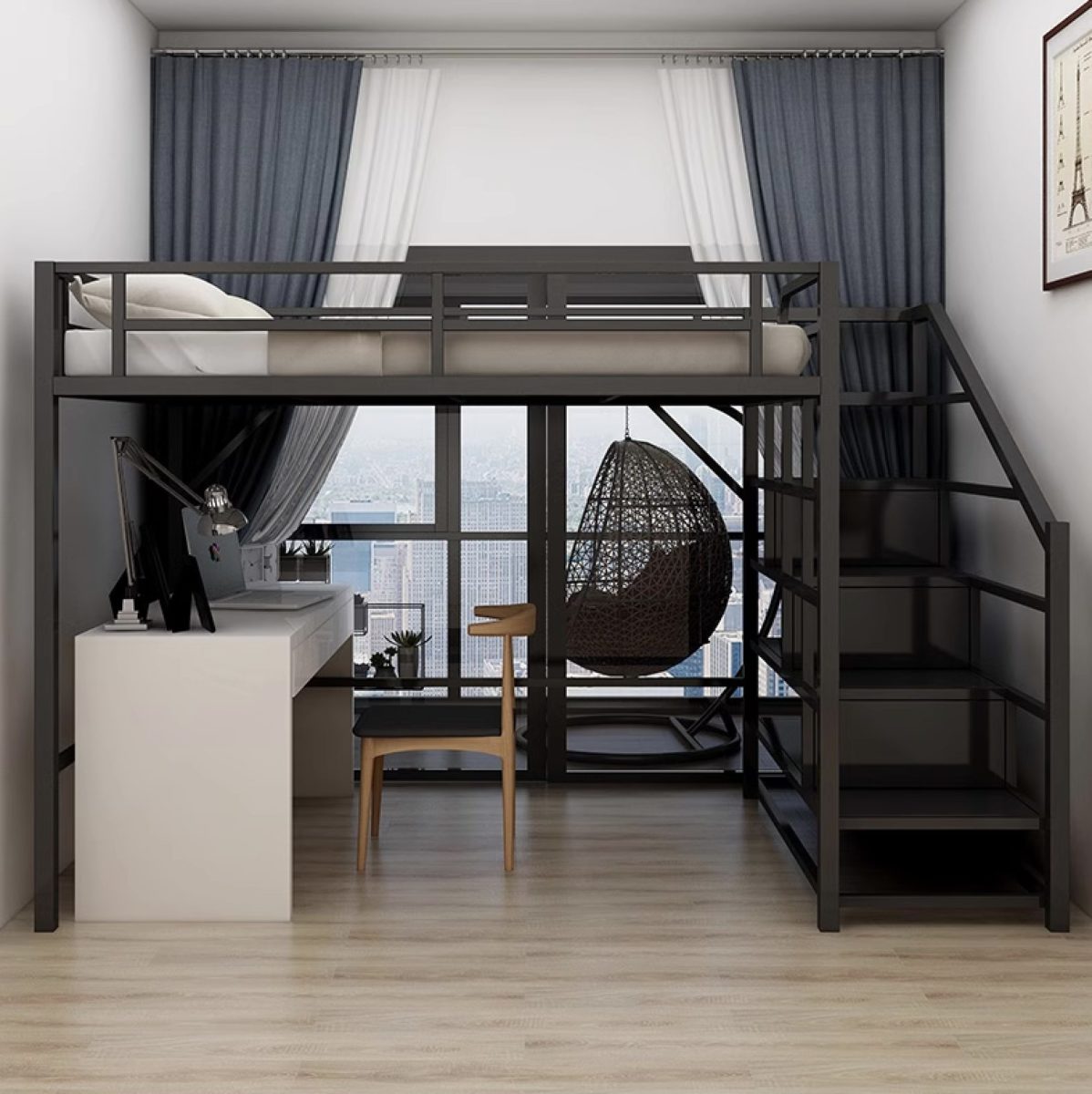 Кровать-чердак №144