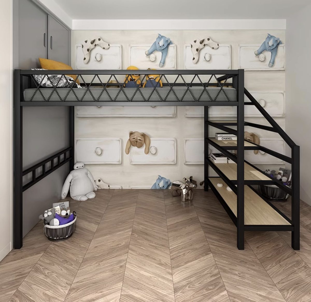 Кровать-чердак №147