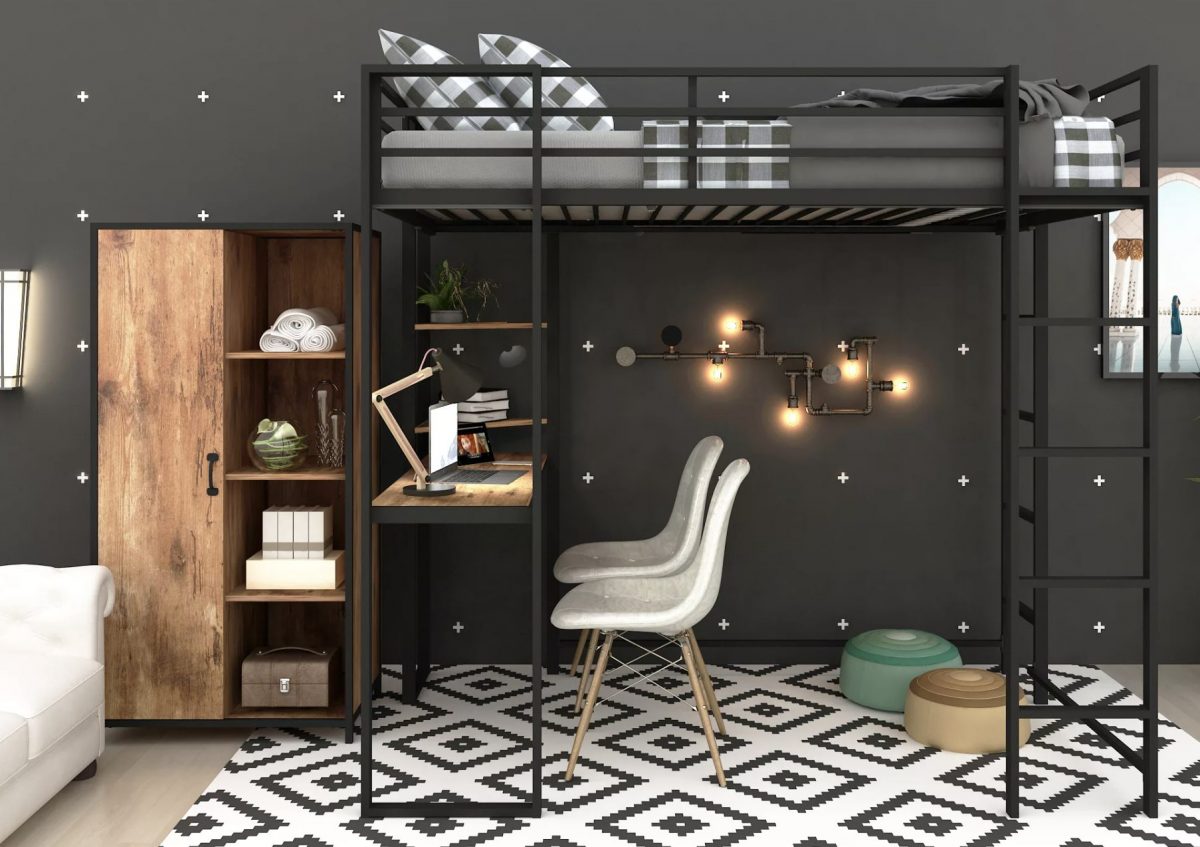 Кровать-чердак №39