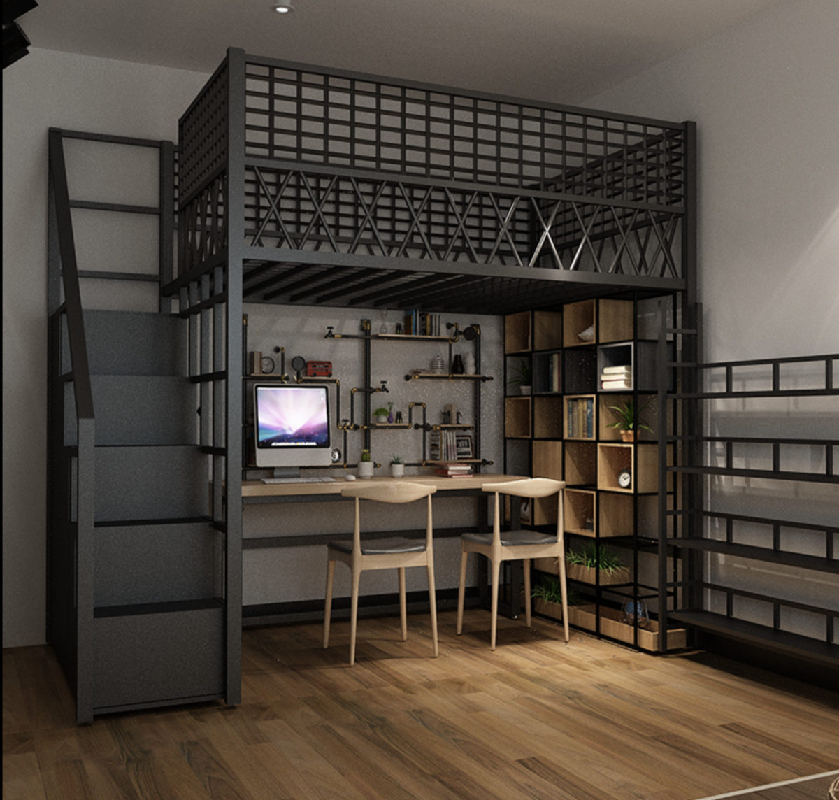 Кровать-чердак №46