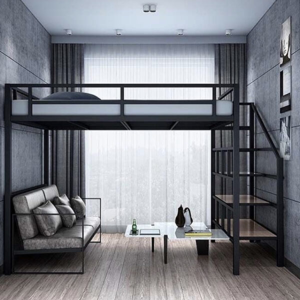 Кровать-чердак для взрослых №33