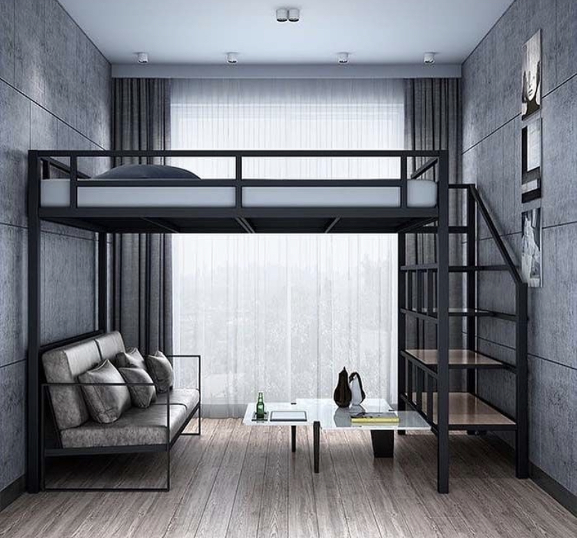 Кровать-чердак для взрослых №33