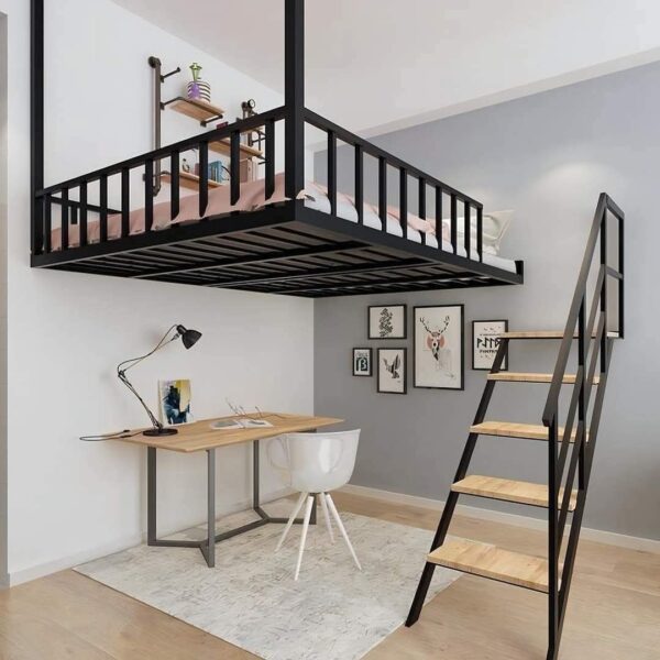 Кровать-чердак подвесная №191