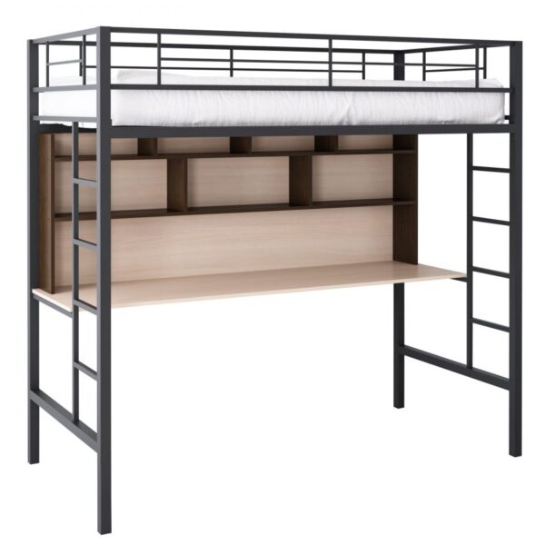 Кровать-чердак с рабочей зоной №96