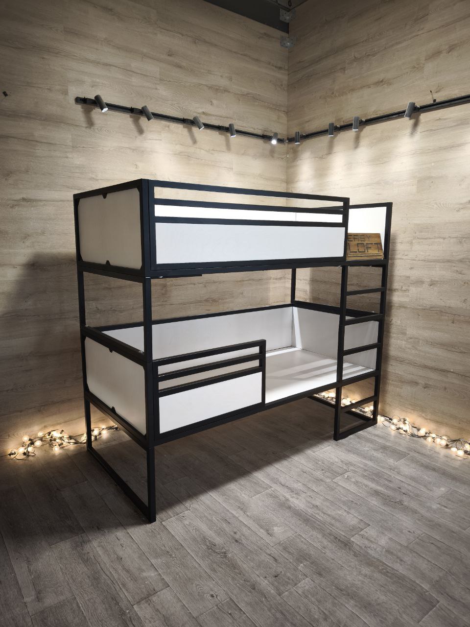 Кровать-чердак в стиле Лофт В-014