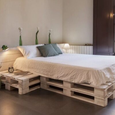 Кровать из поддонов №2