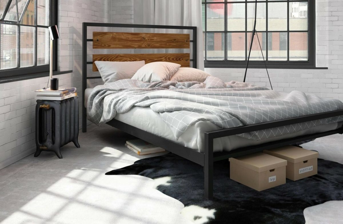 Кровать в стиле Лофт №181