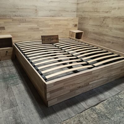 Кровать в стиле Лофт В-018