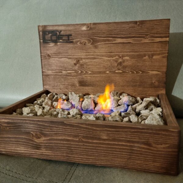 Настольный биокамин в стиле Лофт Н-002