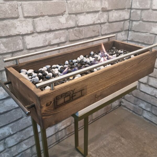 Настольный биокамин в стиле Лофт Н-003