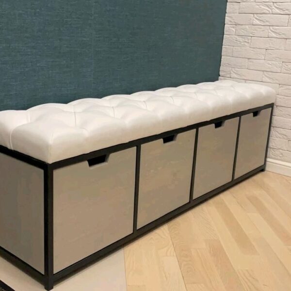 Обувница-банкетка в стиле Лофт О-001