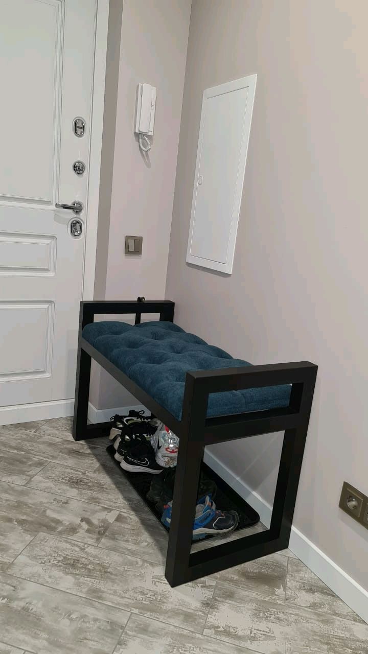 Обувница-банкетка в стиле Лофт О-010