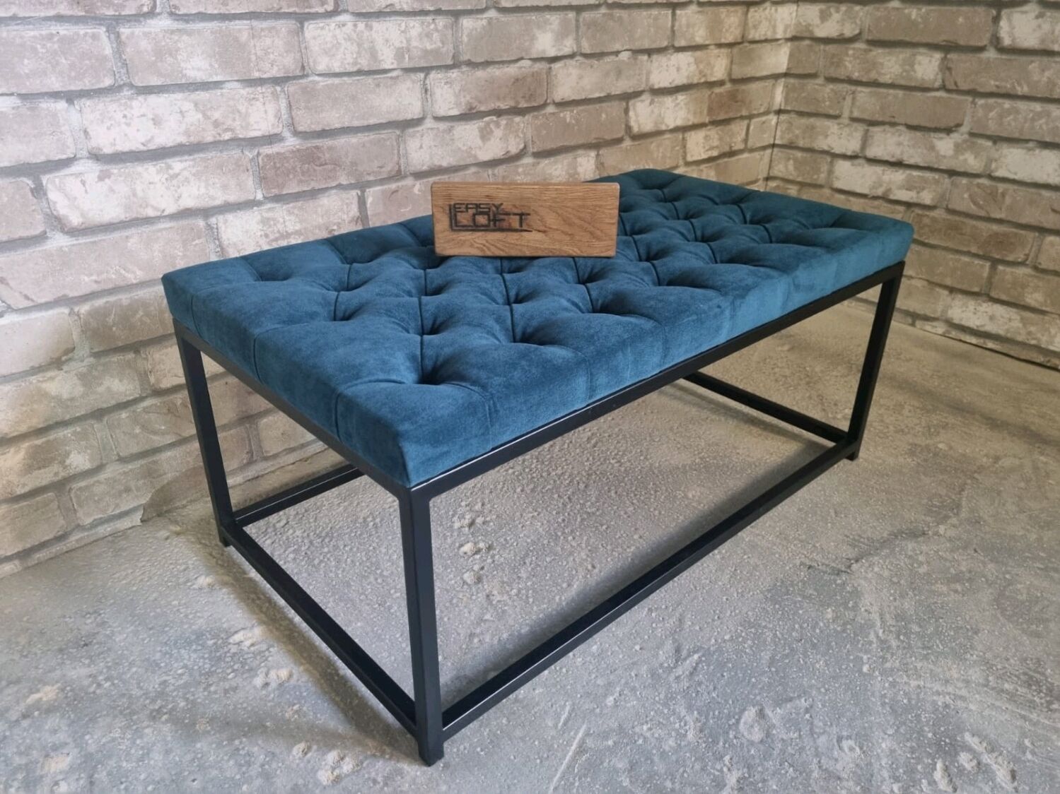 Обувница-банкетка в стиле Лофт О-021