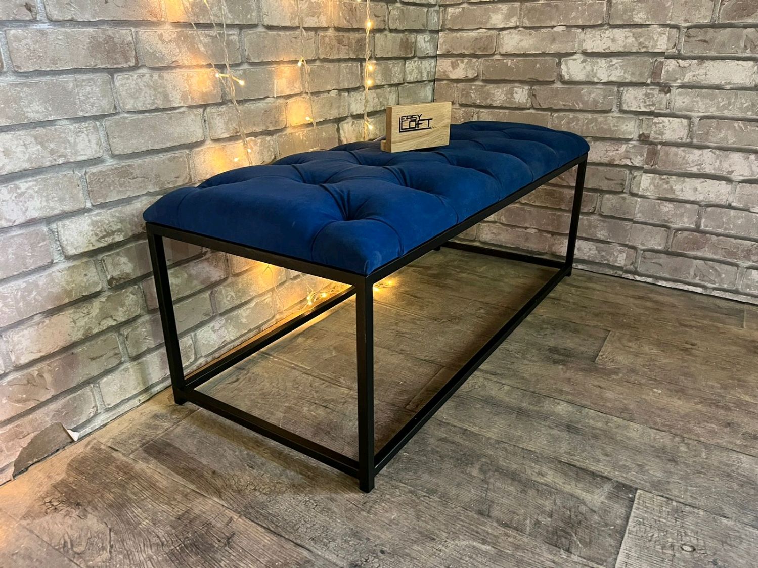 Обувница-банкетка в стиле Лофт О-031