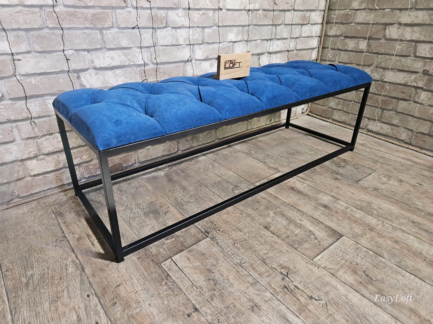 Обувница-банкетка в стиле Лофт О-032