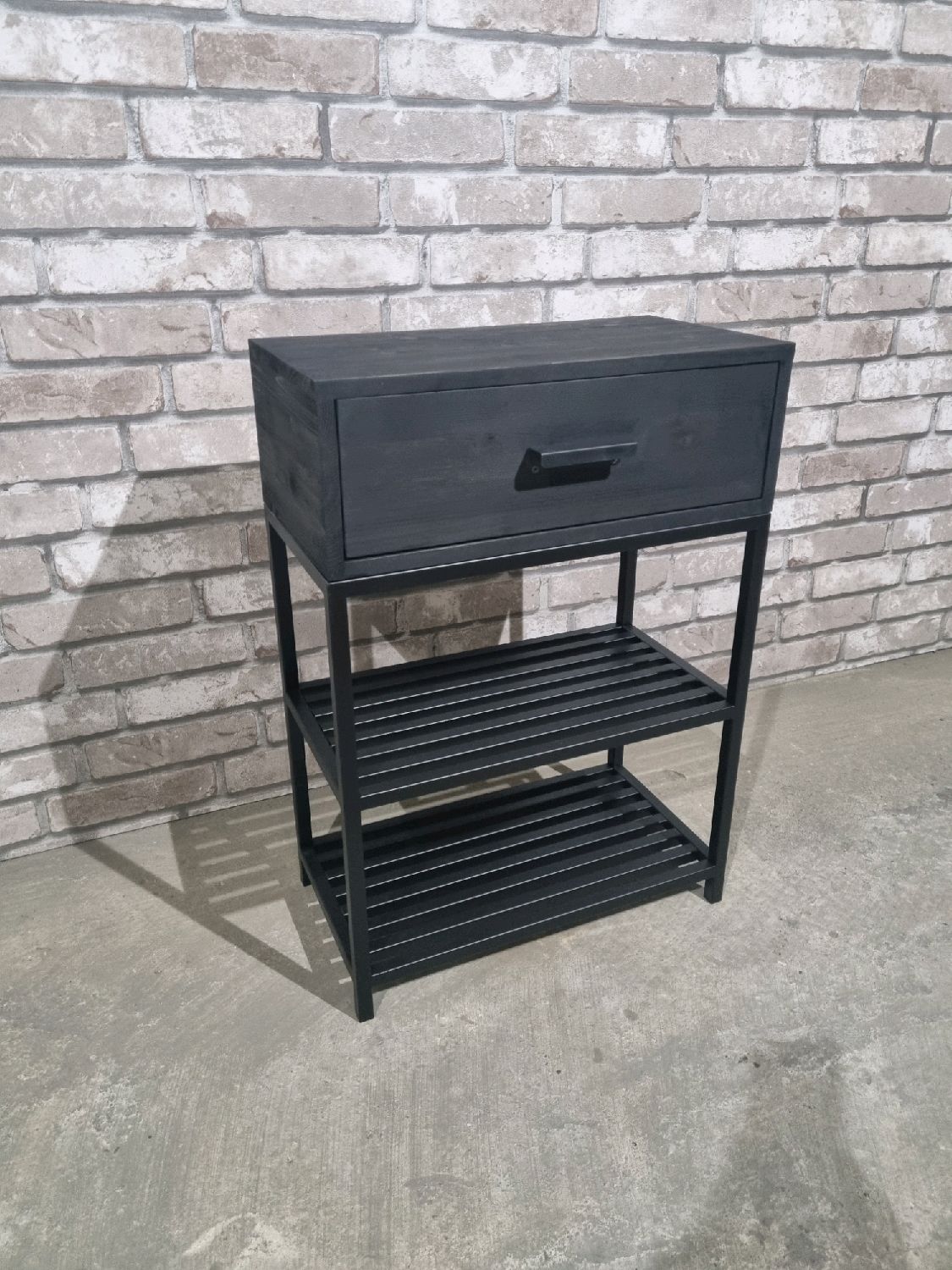 Обувница-консоль в стиле Лофт О-013