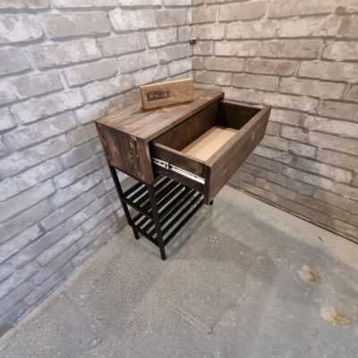 Обувница-консоль в стиле Лофт О-017