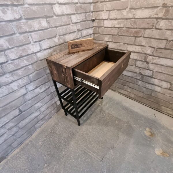 Обувница-консоль в стиле Лофт О-017